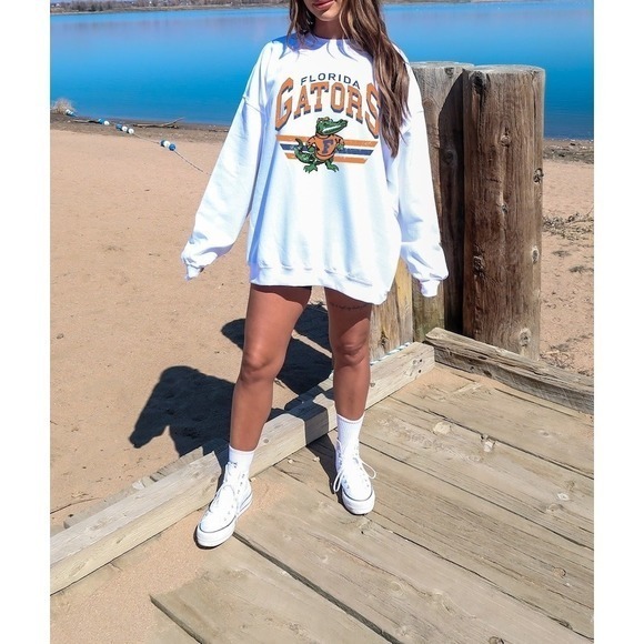 Vintage UF Sweatshirt, UF Game Day, University Of Florida, Uf Gator Sweatshirt - Picture 1 of 1